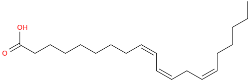 9,11,14 eicosatrienoic acid, (9z,11z,14z) 